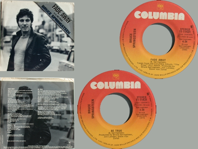 Bruce Springsteen - FADE AWAY / BE TRUE